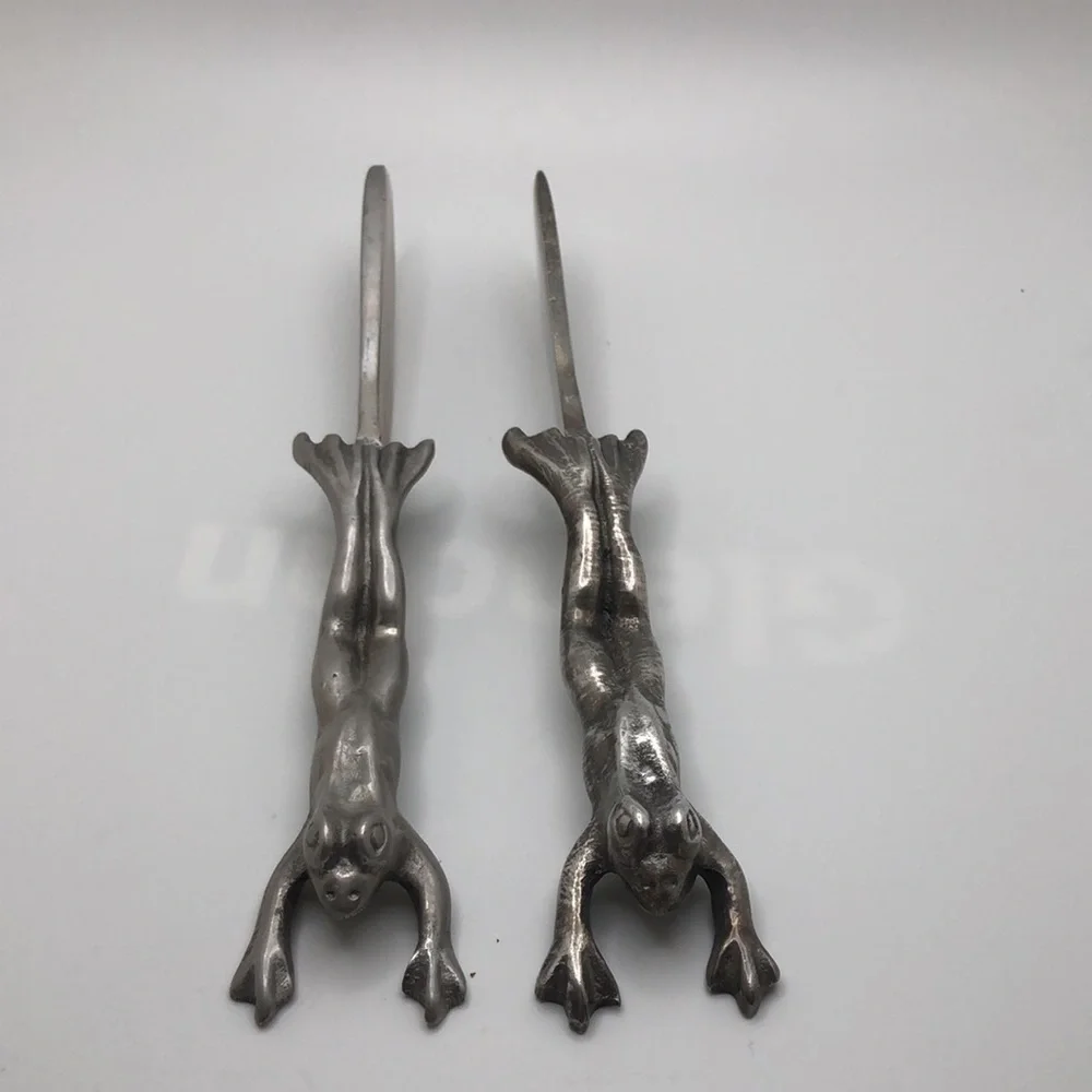 Mariposa handcrafted Frog Cheese Spreader, Butter Knife